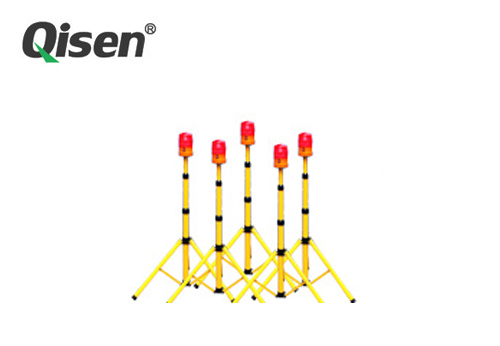 LTB5088R充电式伸缩架警示灯 LED频闪干电池路边警示灯